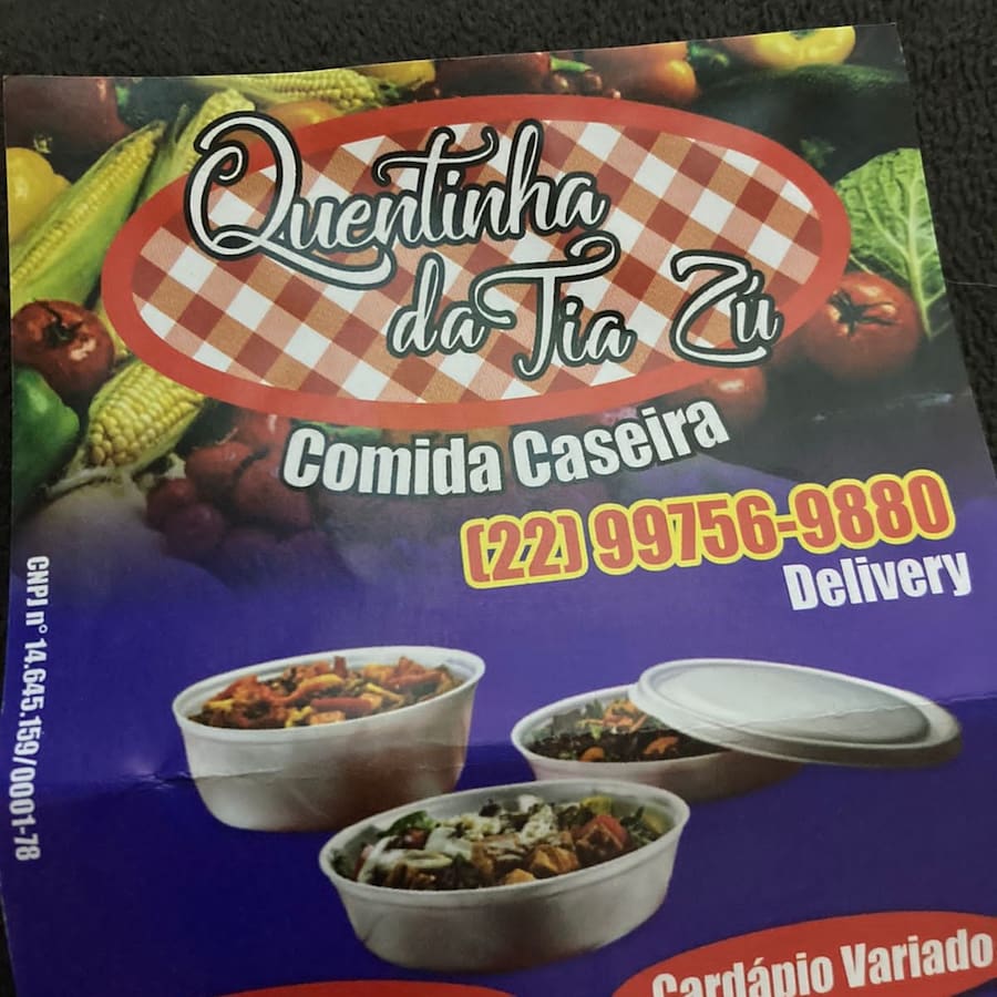 Quentinha e Petiscaria Tia Zu | ARMACAO DOS BUZIOS | iFood