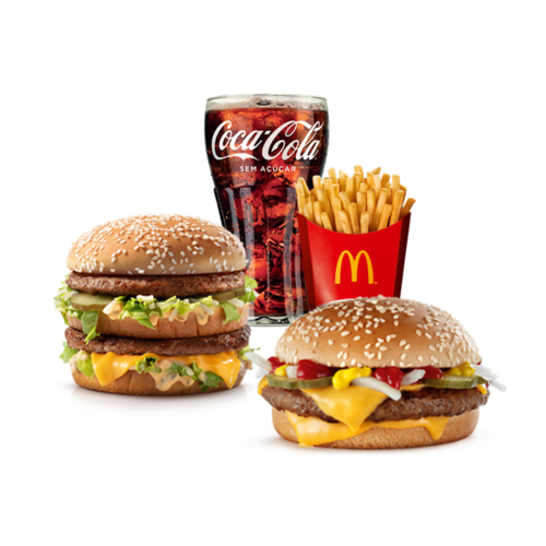 Combo dos Clássicos 2 Sanduíches + Batata + Bebida: Mcdonald's - Vila ...