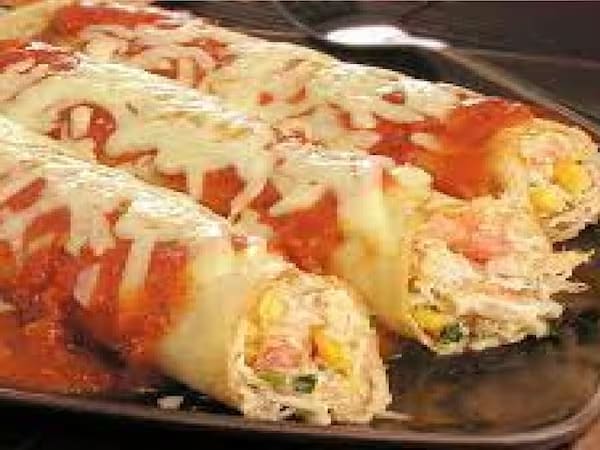 Panqueca De Frango com Requeijão