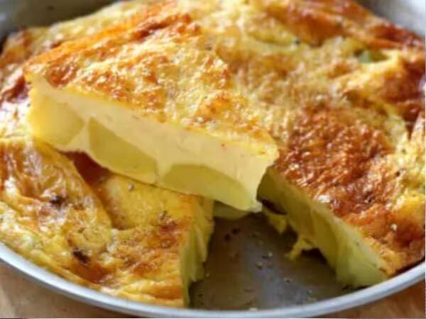 Omelete Espanhola (Tortilha) ( 2 Ovos )