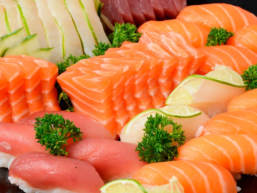 Promoção: 12 Sashimi ou Sushi (Niguiri): Sushi Rão - Zona Sul | iFood