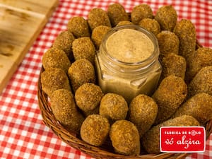 Croquete de Alho com Mussarela - Sabor Irresistível
