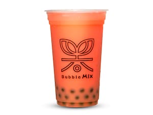 Bubble Tea Yakult Laranja Vermelha
