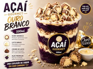 Açaí Gourmet Ouro Branco — 500 ml