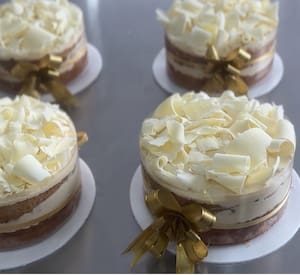Bolo Mousse de Chocolate Branco