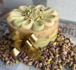 Bolo de Pistache 1kg - Sabor Irresistível!