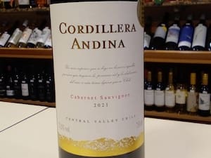 Cordillera Andina Cabernet Sauvignon 750ml