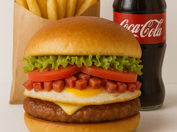 Combo 2 Eggbacon + Batata + 2 Coca