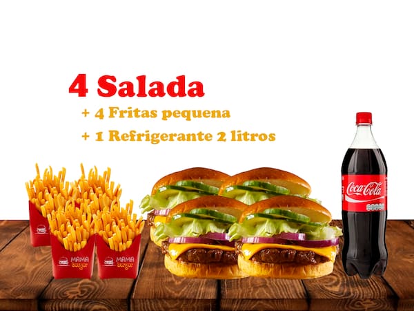 Combo Salada (Serve 4 Pessoas )