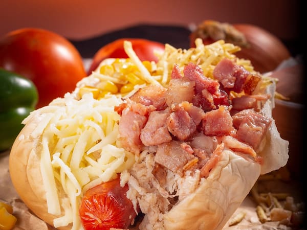 Hot Dog Com Bacon