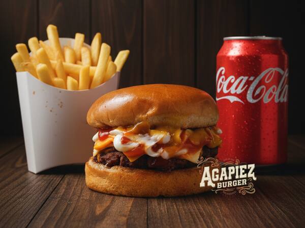 Combo Tricheese Burger