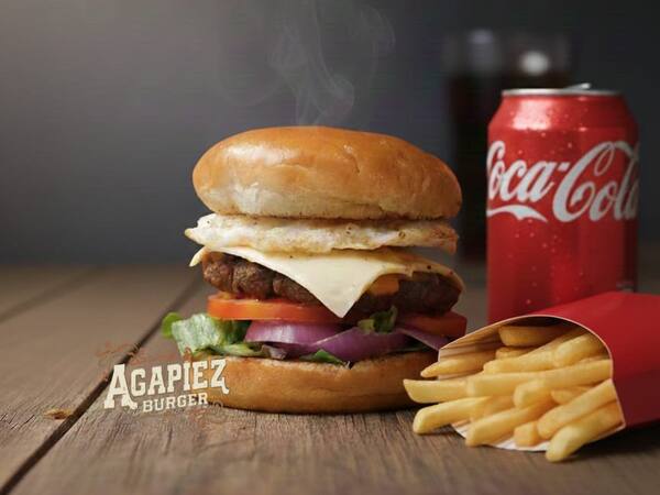 Combo Egg Craft Burger