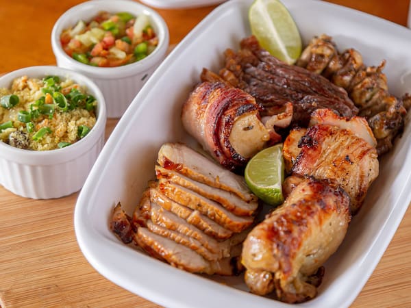 Porção de churrasco