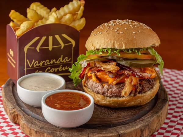 1 Classic + 1 Pleno + Fritas + 2 Molhos + Coca Cola 350ml