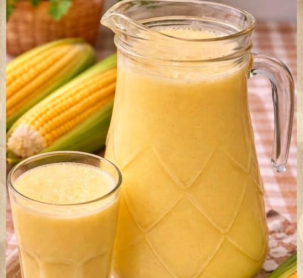 Sucos de Milho Verde Cremoso