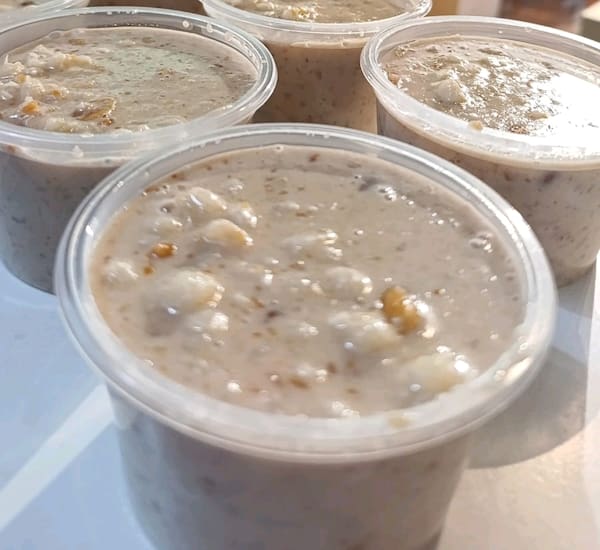 Canjica de Coco com Amendoim