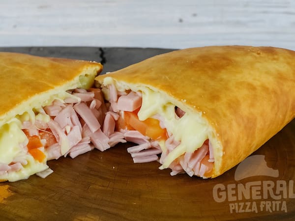 Pizza Frita à Moda do General